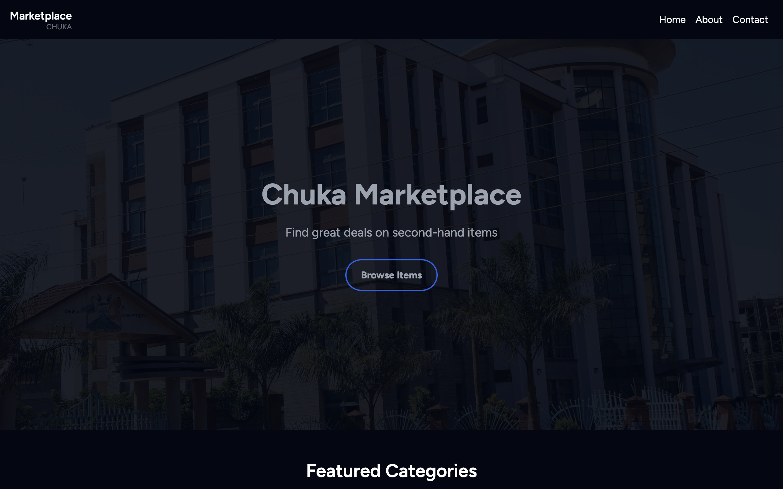 Chuka Marketplace